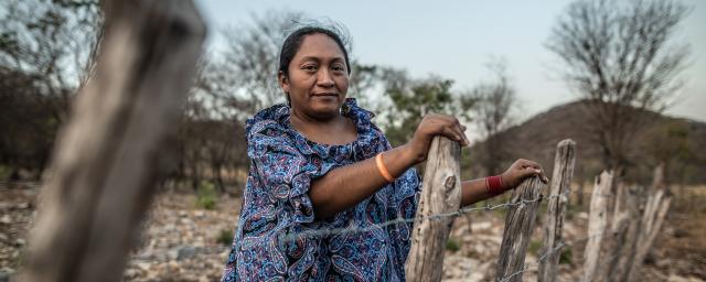 Yaquelin es defensora de derechos humanos, territoriales y ambientales de la región de la Guajira colombiana.